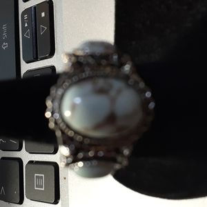 EMERY ROSE Oval Decor Ring size 7